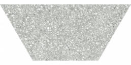 Bahia Grey 10x24 Half Hex | Aphelion
