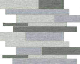 Bianca Dark Blend Random Strip Mosaic | Aphelion