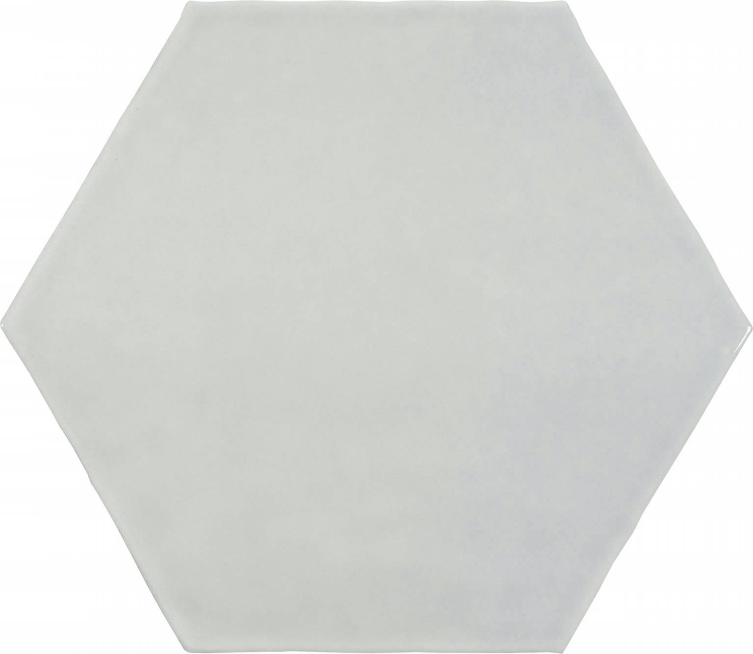 Monroe Mist 6" Glossy Hexagon | Aphelion