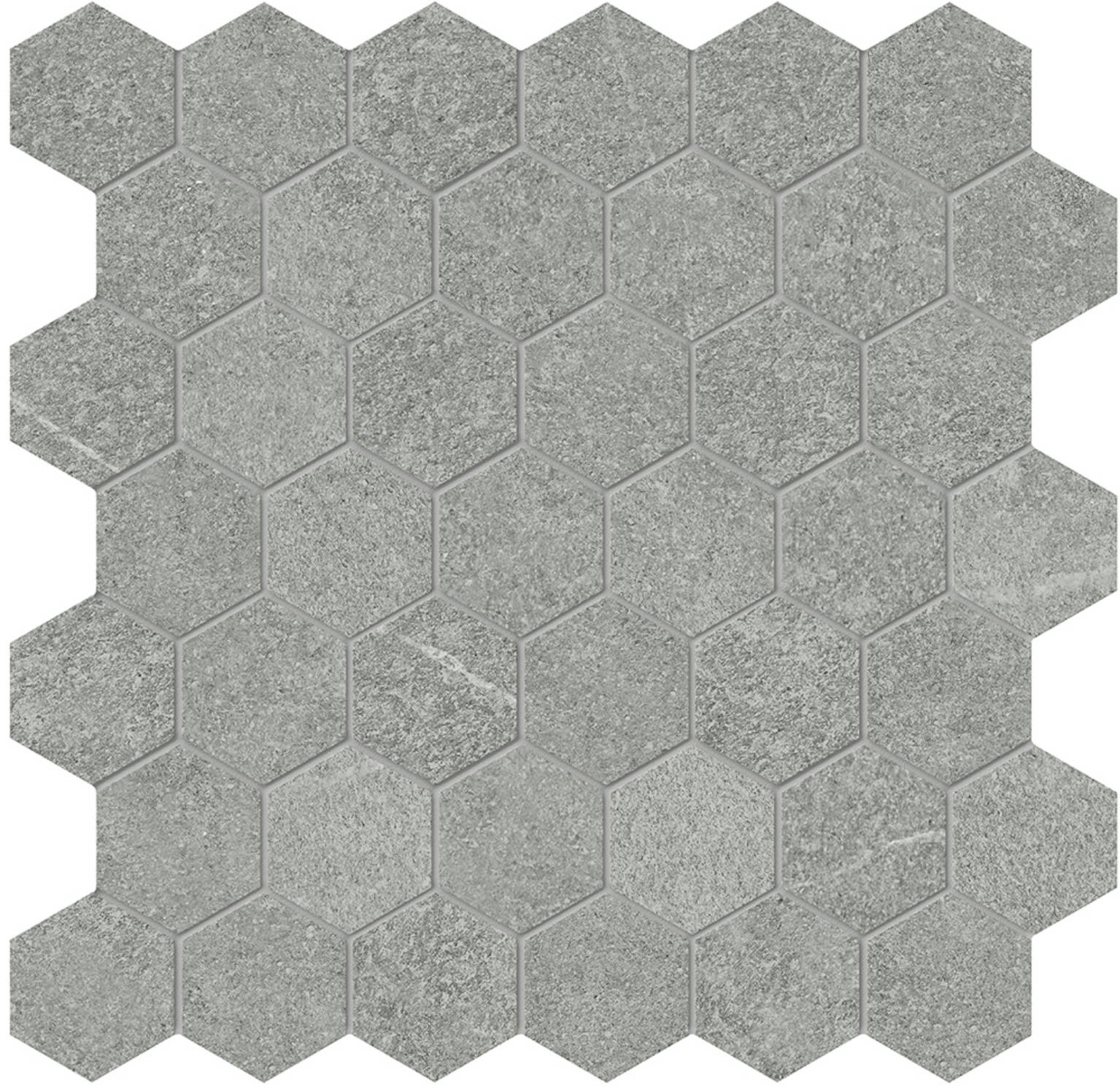 Temper Stone 2" Hex Mosaic | Aphelion Collection