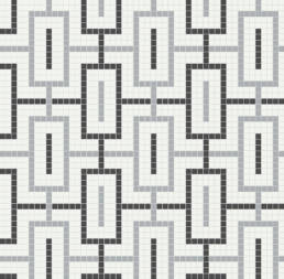 Chain Mosaic Indigo | Aphelion Collection