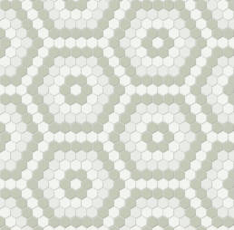 Hex Mosaic Eucalyptus | Aphelion Collection