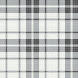 Plaid Mosaic Indigo | Aphelion Collection