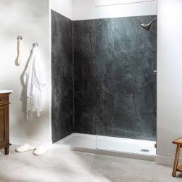 Iron Veil Shower Wall Kit 36x36x78 | Aphelion Collection
