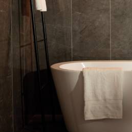 Marquina Gris Gloss Wall Panel 48x120 | Aphelion Collection