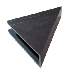 Noir Marble Shower Shelf 14.56x7.12x2 | Aphelion Collection