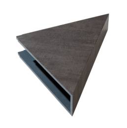 Urban Steel Shower Shelf 14.56x7.12x2 | Aphelion Collection