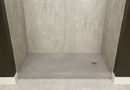 Gray Shower Pan1 | Aphelion Collection