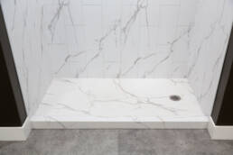 Marble Shower Pan 1 | Aphelion Collection