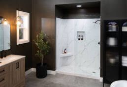 Marble Shower Pan 2 | Aphelion Collection