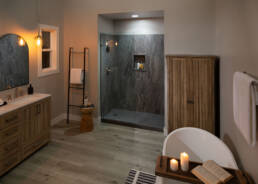 Slate Shower Pan 2 | Aphelion Collection