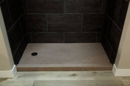 Taupe Shower Pan1 | Aphelion Collection