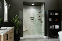 White Shower Pan2 | Aphelion Collection