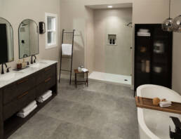 White Shower Pan3 | Aphelion Collection